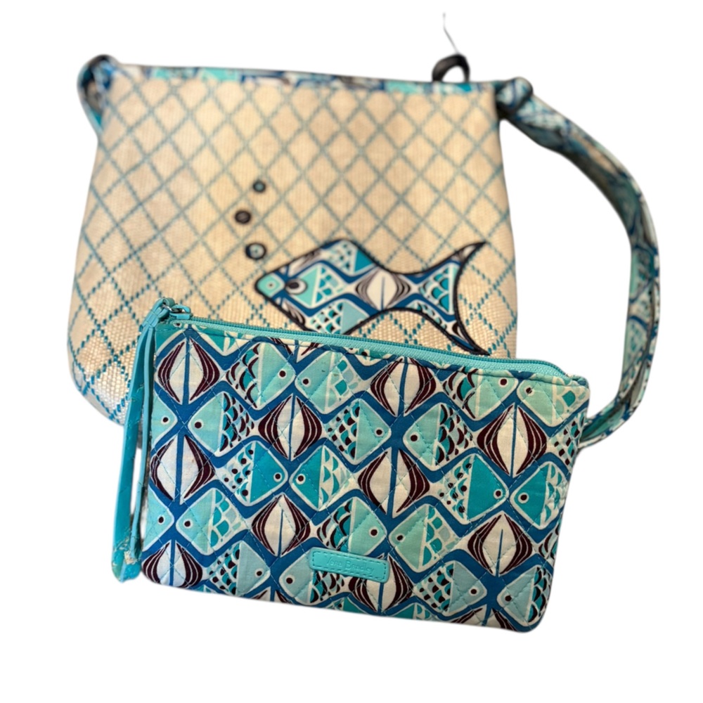 Vera Bradley Go Fish Pattern- similar to viral sardines purse!